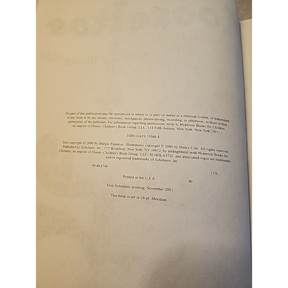 Mooseltoe by Margie Palatini Illustrations Henry Cole Scholastic 2000 Paperback - Picture 7 of 7